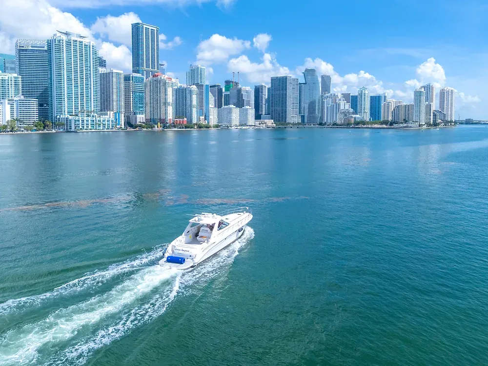 LATITUDE ADJUSTMENT Miami yacht charter boat